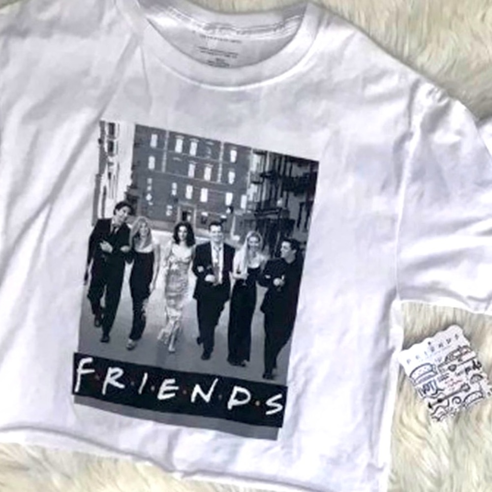 New Friends tv show crop tee